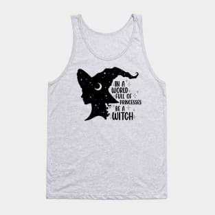 Feminist Witchy Grandaughter of Witches Halloween Tank Top